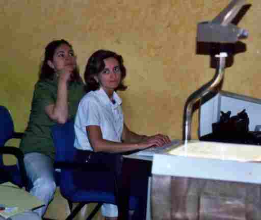Marta y Teresa se encargaron de transcribir para los afectados de Nf2