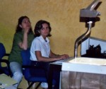 Marta y Teresa se encargaron de transcribir para los afectados de Nf2
