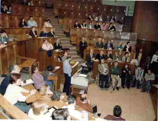 Las asociaciones se reunieron en el Aula Magna