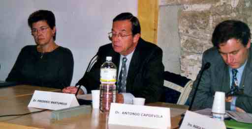 Los doctores Frederic Bartumeus y Antoni Capdevila