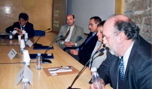 Una intervención durante la mesa de discusión