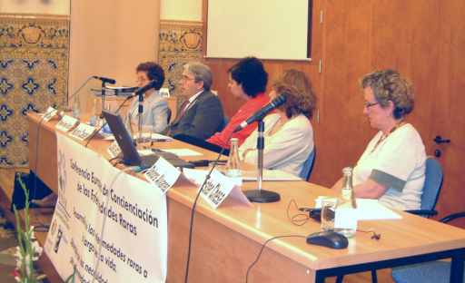 La mesa trató el tema del "Desarrollo de las enfermedades raras a lo largo de la vida".