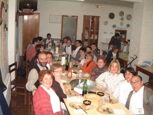 EL segundo plato en el comedor