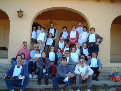 La foto de los comensales