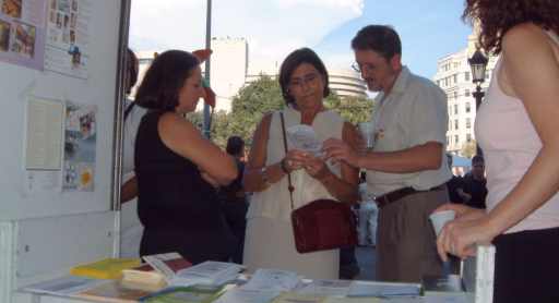 Muchas consultas fueron recogidas por nuestros voluntarios.