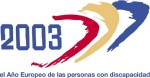 Logo del año Europeo de las Personas con discapacidad