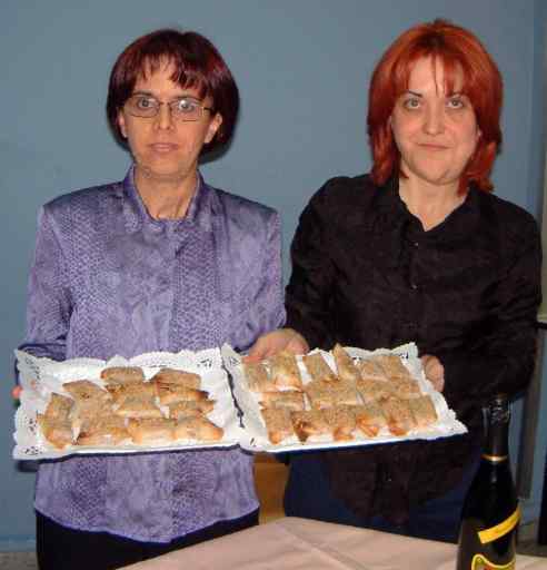 Juani y Manoli nos muestran las exquisitas pastas