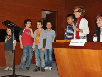 Los niños estuvieron presentes